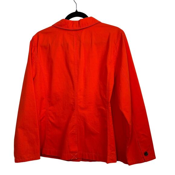 NWT Talbots Montauk Twill Jacket Size XL Petite Safari Utility Preppy Structured - Picture 12 of 13